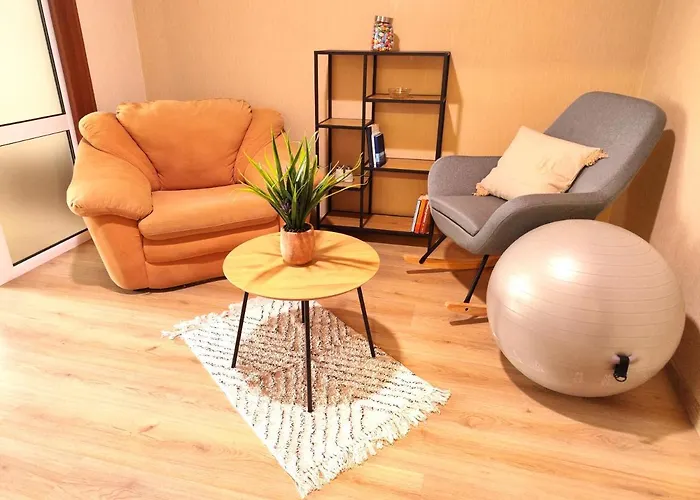 Orange Couch Apartment